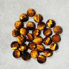 FACETED ROUND CABOCHON